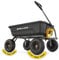 Gorilla Carts 4GCG-NF Dump Cart, Maintenance-Free Poly, Black