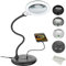 Lampe Loupe à LED Réglable 5X,Bureau éclairé LumièRe Loupe à Support Mains Libres, Lampe Tactile 6 Luminosité Avec Port de Charge USB-C, UtiliséE Pour Les Loisirs de Lecture, L'Artisanat, Bijoux