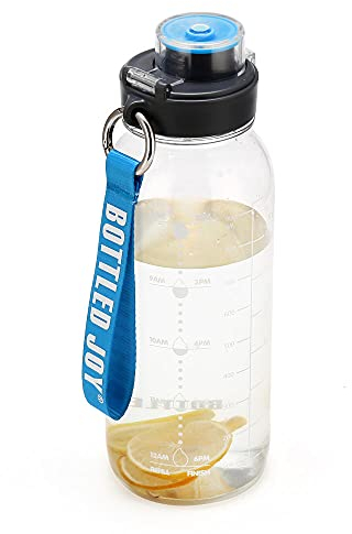 Gourde Sport, Bouteille d'eau de Haute Qualité, Reutilisable, Bouteille de Sport,pour Enfant & Adulte, Convient pour Le Sport, la Camping -blanc_1000ml