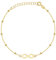 Goldarmband 333 8k Gold Gelbgold Unendlichkeit Kugel Gravur