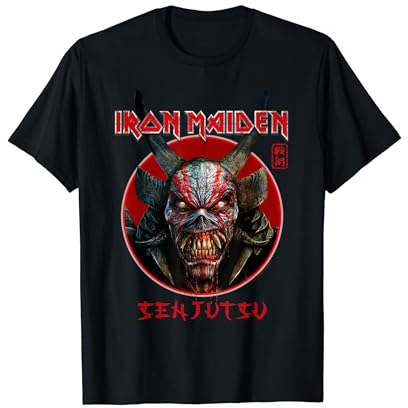 Iron Maiden - Senjutsu Eddie Face Circle T-Shirt