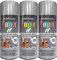 Q&H Grey Primer Spray Paint for Plastic Aerosol Paints - Premium Matt Finish Quick Drying Painting Touch for Interior & Exterior Use - Ideal Home Sprays for Metal, Wood Body Surface Garage 400ml (3)