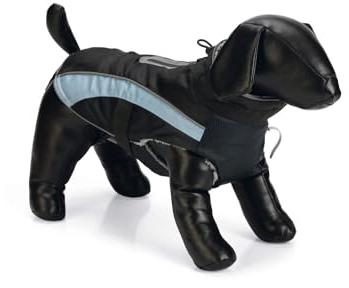 Beeztees Hundemantel Saby versch. Größen und Farben, Farbe:schwarz/blau, Größe:32 cm