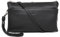 ADAX Kleine Elegant Clutch Umhängetasche Damen Ectes Leder, Schwarz Mini Desigual Convertible Schultertasche Handtasche Frauen Mit Schmal Verstellbaren Schultergurt und Handschlaufe - Silja