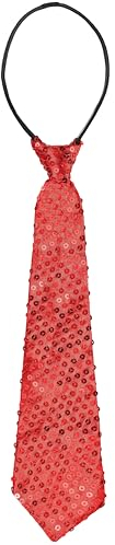 Balinco Pailetten Krawatte (Rot)