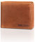 Hill Burry Leder Portemonnaie Arian Braun I Geldbörse I Brieftasche | Geldbeutel Wallet Portmonee mit RFID Schutz aus hochwertigem naturgegerbtem Leder | B 12cm x H 10cm x T 2,5cm