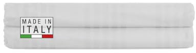 DREAMIN'101 - Federe Cuscini Letto Matrimoniale Cotone 100% Rinfrescante Traspirante, Set 2 Pezzi 50x80 cm Ideali Anche per Letto Singolo e Una Piazza e Mezza, Copricuscini Letto Federa con Cerniera