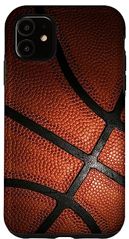 Hülle für iPhone 11 Basketball-Oberfläche