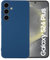 Maxter Funda Samsung S24 Plus Azul Oscuro - Carcasa Protectora Mate para Móvil de Silicona Suave Antigolpes