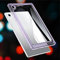 GANGANPRO Funda delgada y ligera para tablet Samsung Galaxy Tab A 8.0 2019 T290/T295 Generation, funda de TPU suave transparente a prueba de golpes de 8 pulgadas, morado claro