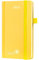 POPRUN Taschenkalender 2025 Klein 16,5 x 9 cm (Jan.2025-Dez.2025) - Kalender 2025 Klein Hardcover - Terminplaner, Planer 1 Woche 2 Seite mit Innentasche - Hellgelb
