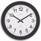 Acctim Formia Radio Controlled Wall Clock Automatic Set Up Energy Efficient Movement 30cm (Black)