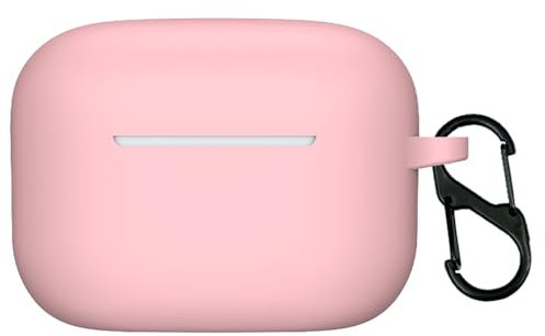 Silikon Hülle für Sony LinkBuds S Bluetooth Kopfhörer, Schutzhülle Case Cover für Sony LinkBuds S (Pink)