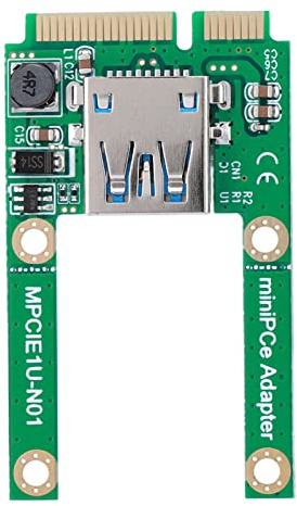 VBESTLIFE PCI-E-Adapterkarte, 5 * 3 * 0,5 cm PCI-E-Erweiterungskarte, Langlebig für Computer-Laptop