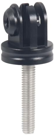 NovelGoal Monopod Mount Base Conversion Adapter Screw Tripod Adapter 1/4 M5 M6 Mount Holder Compatible with GoPro 12 11 10 9 8 Camera Accessories (Type B, M6 Screw)