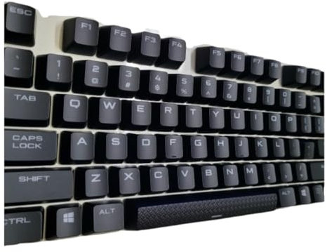Geeignet für Corsair K70 LUX RGB Rapidfire Tastatur-Tastenkappen, 104 Tasten. Ersatz-Tastenkappen für mechanische Gaming-TastaturK, ABS
