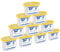 Harbour Housewares Interior Dehumidifiers - 500ml - Vanilla - 10x Scented Home Wardrobe Anti-Mould Damp Condensation Absorber Moisture Trap Air Freshener