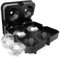 Ice Cube Trays, 4 Hole Diamond Ice Moulds, Safe Diamond-Shaped Ice Cube Trays for Freezer, Silicone Ice Cube Tray for Gin Glasses, Whiskey, Cocktail Ice Cube Trays
