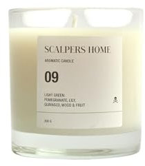 Vela Aromática 300gr Aroma Light Green Scalpers