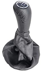 Schaltknäufe Auto Shifter Stick Hebel Gaiter Boot Cover PU Leder Schaltknauf Für F&iat 188 P&unto