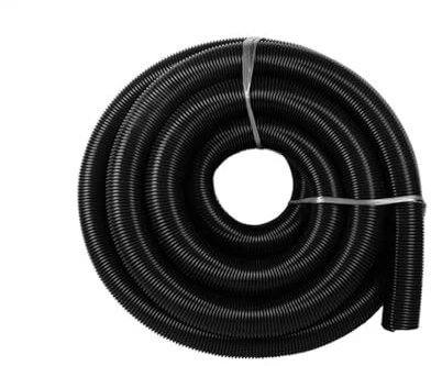 GZLLWVNK Hose For Vacuum Cleaner Inner Diameter 32/38/40/50mm Thread Hose Factory Bellows Connector For Vacuum Cleaner Vacuum Tube(5m Black Hose(38mm))