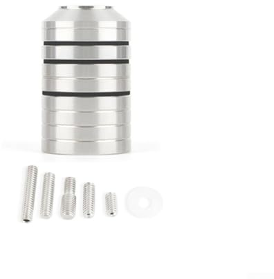 Kit stabilizzatore per arco da 280 g, pesi in acciaio inox per bilanciare e stabilizzare archi composti (argento)