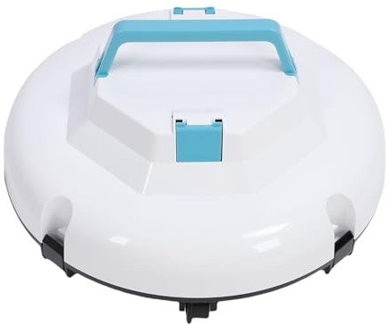 Matybobe Robot Nettoyeur de Piscine sans Fil, Aspiration Puissante, Autonomie de 120 Minutes, Zone Nettoyage 100 Mètres Carrés (Prise UE)