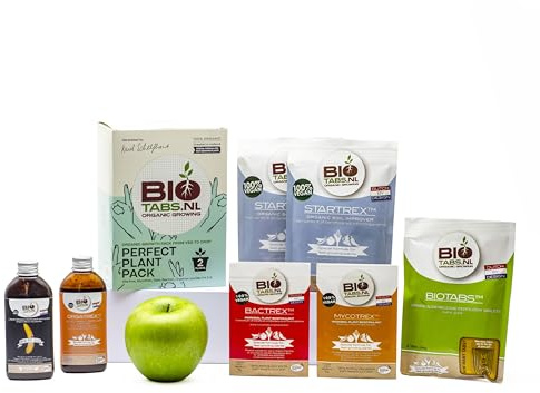 Biotabs Perfect Plant Pack – Organischer Dünger Komplettset – Starter Set für Wachstum & Blüte – Einfache Anwendung für Einsteiger – Indoor & Outdoor