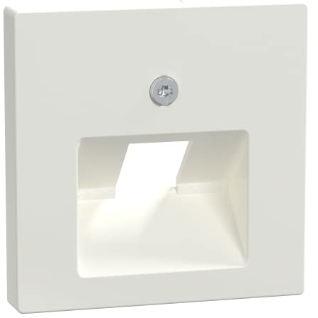 Schneider Electric Merten Zentralplatte für UAE-Einsatz, 1-fach, System M, polarweiss glänzend, Artikelnummer 296219