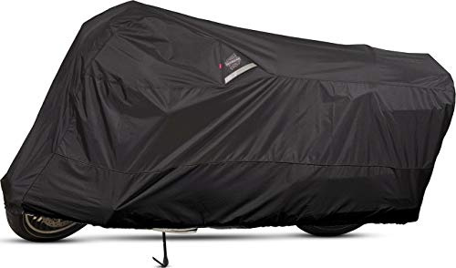 Dowco Guardian by 50002-02 WeatherAll Plus Indoor/Outdoor Waterproof Motorcycle Cover: Black, Medium