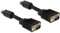 DeLOCK 82561 - Cable VGA de 15 Metros, Negro