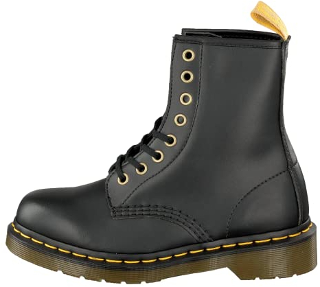 Dr Martens - Vegan 1460 - Boots - Mixte Adulte, Noir Black, 40 EU