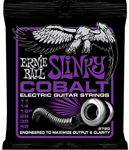 Ernie Ball, Power Slinky Cobalt, Corde per chitarra elettrica, diametro 11-48