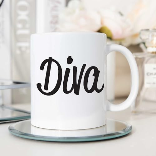 60 Second Makeover Limited Diva Mug Cup Friend Gift Present Novelty Birthday Christmas Girl Friend