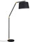 lightling Stehleuchte Annette in Metall matt schwarz, 1 x E27 max. 60W, Tiefe: 105 cm, Höhe 175 cm