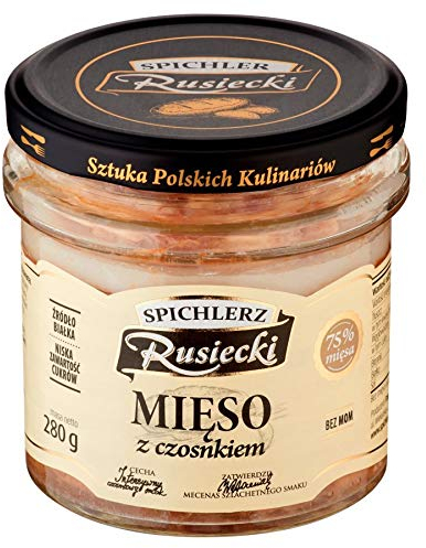 Streichwurst mir Knoblauch ''Mieso z Czosnkiem'' 280g Spichlerz Rusiecki