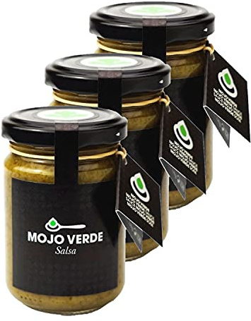 Lot 3x Sauce mojo verte (verde) - pot 130g