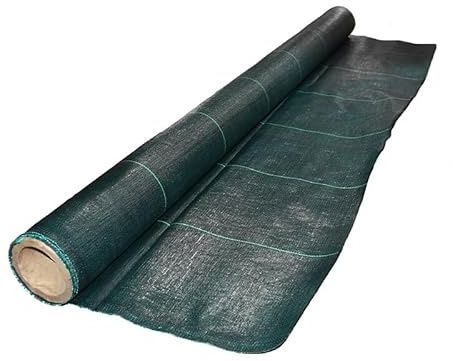 Maillestore Toile de paillage - 1.65m x 100m - Vert - 130gr/m² - Non pliée