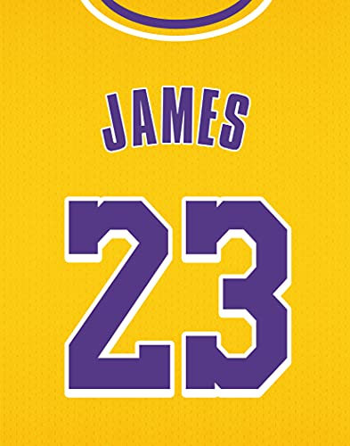 TnT Prints 2021 LA Lakers Poster, LA Lakers Wanddekoration, LA Lakers Drucke, Basketballposter, NBA Poster, Lakers Poster, Lakers Decor – Set von 5 (20,3 x 25,4 cm) – ungerahmt