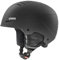 uvex Wanted - robuster Skihelm für Damen und Herren - individuelle Größenanpassung - Nackenwärmer - Black matt - 54-58 cm