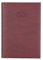 St.Schreibwaren Buchkalender 2025 / Chefkalender / Format: DIN A5 / 400 Seiten / Farbe: Bordeaux / Größe: 21 x 15 x 2.5 cm