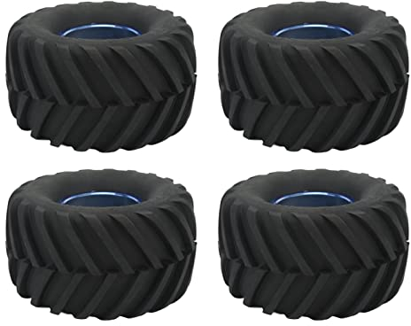 VGEBY 4Pcs 1/10 Truck Reifen RC Autoreifen und für 1/10 Ferngesteuertes Auto