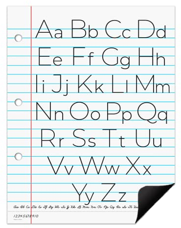 Jumbo Magnetisches Notizbuchpapier - Magnetisches Handschriftpapier, magnetisches Notizbuchpapier für Klassenzimmer, trocken abwischbares Notizbuchpapier, magnetisch liniertes Papier für Whiteboard