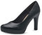 Tamaris Damen Klassische Pumps, Frauen Absatzschuhe,TOUCHit-Fußbett,Abendschuhe,Court Shoes,stöckelschuhe,Hochzeitsschuhe,Black MATT,39 EU