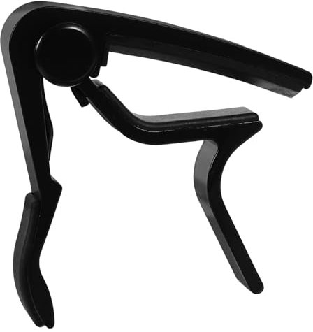 Milisten Kapodaster Für Gitarre Trigger-stil Metall Schwarz Einhand-bedienung Gitarrenzubehör