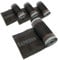 DAPRONA Firstband Alu 4 Rollen - 330mm x 5m Anthrazit (RAL 7021) Rollfirst für eine optimale Dachfirst Abdeckung, Super Butylkleber