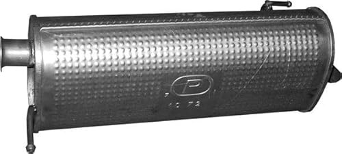POLMO 10.41 Endschalldämpfer Hinten Kompatibel mit HYUNDAI ix20 JC