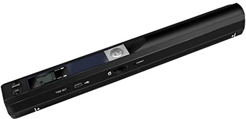 Escáner portátil A4, escáner digital, escáner de documentos, escáner de mano para el hogar, todo en formato JPG/PDF, carga de imágenes, escáneres portátiles de mano para documentos y fotos, escáner de