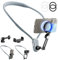 Aedcbaide Magnetic Neck Phone Holder, Multiple Angles POV/Vlog Selfie Mount Hand Free Silicone Mobile Phone Holder Around Neck Kit Chest Stand Strap Video Recording for GoPro for DJI All Phones