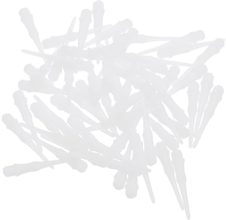 PATIKIL Plastic Dart Tips 2BA Thread Soft Dart Tips Replacement Plastic Tip Soft Tip Dart Accessories
